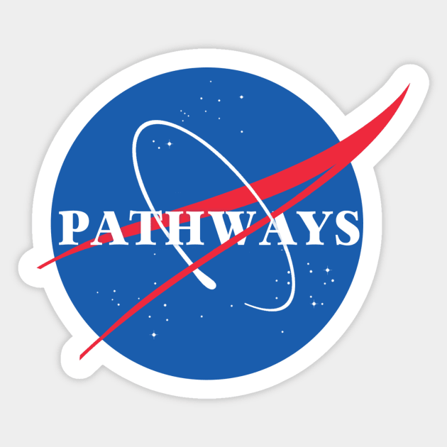 Pathways - NASA Sticker by ally1021